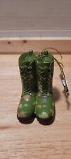 Kurt Adler Military Christmas Ornament  Fatigue Boots New NWT Soldier Troop picture