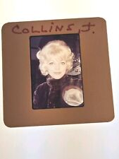 JOAN COLLINS ACTRESS PHOTO 35MM FILM SLIDE picture