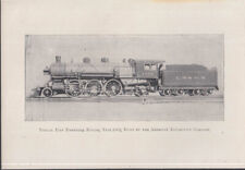 Lake Shore and Michigan Southern RR Alco 2-6-2 steam locomotive #4724 print picture