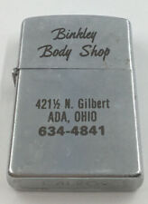 Vintage Calkor Lighter Brinkley Body Shop Needs Flint picture