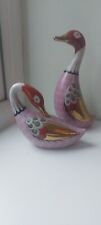 Chinese Pottery Ducks Pair extremely Rare  picture