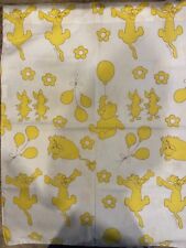 Vintage 1960s/70s Sears Winnie The Pooh PILLOW CASE 19.5