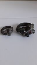 Two Antique Bronze Tribal India Lingham Rings  C19th Century or earlier, Hindu picture
