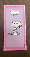 Vintage PEANUTS • Snoopy Valentine's Day Card ~ HALLMARK ~ Unused / New picture
