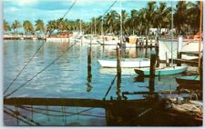 Postcard - Typical Yacht Basin - Florida picture