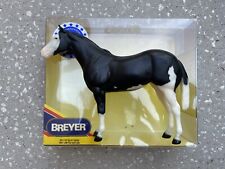 Retired Breyer Horse #1127 Silky Keno Black Overo Lady Phase Paint Champion Box picture
