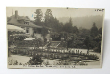Tod Inlet Virgin Islands Italian Garden Benvenuto Postcard 1928 Landscape picture