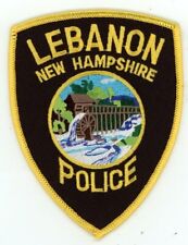 NEW HAMPSHIRE NH LEBANON POLICE NICE SHOULDER PATCH SHERIFF picture