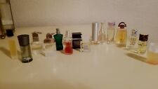 Lot Of 15 Mini Perfume Bottles - Assorted Designer Brands - Vintage Collection picture