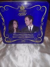 2011 McVITIES BISCUIT PRINCE WILLIAM & KATE CATHERINE MIDDLETON CELEBRATORY TIN picture