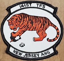 VINTAGE USAF F-4 NEW JERSEY ANG 141st TACTICAL FIGHTER SQUADRON PATCH COLOR ORIG picture