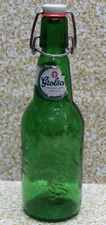 Vintage Holland Grolsch Premium Lager Swing Cap 15.2 Bottle Green Brewery Decor picture
