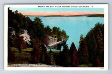 Burlington VT-Vermont, Mallet Bay, Antique, Vintage Postcard picture