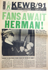 KEWB /91 BOSS 30 HERMAN'S HERMITS SAN FRANSISCO MUSIC NEWSPAPER 1965 SONNY CHER picture