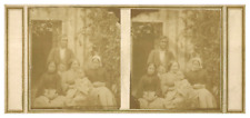 Family Portrait, ca.1880, Stereo Vintage Stereo Print, Era Print picture