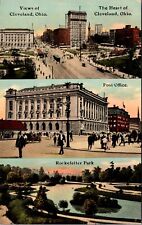 Postcard Multiple Scenes and Views of Cleveland, Ohio picture