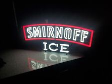Smirnoff Vodka Ice LED  Light Up  Bar Lamp bar sign mancave picture