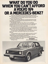 1975 Volvo 164: What Do You Do When You Cant Afford Vintage Print Ad picture