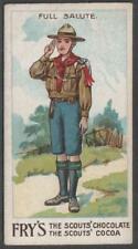 Fry's Cocoa & Chocolate, 1st Scout Series, 1912, No 38, Full Salute picture