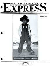 The Railroadiana Express Magazine Summer 1991 Railroad Company Logos picture