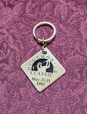 Vintage Oldsmobile Brass Golf Classic Keychain Rare May 1992  picture