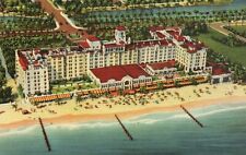 Postcard FL Hollywood by the Sea Hollywood Beach Hotel Linen Vintage PC J5808 picture