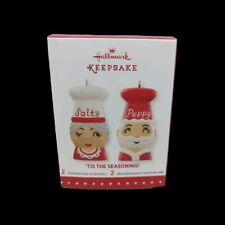 Hallmark Salty & Peppy Ornament Set 2nd in the Tis The Seasoning Series 2015 picture