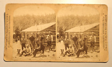 F. Jay Haynes Northern Pacific Stereoview Photo Surveyor Surveying Equipment picture