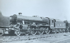 Steam Train  5653- LMS  - Black White photograph - 5 1/2ins x 3 1/2ins- See note picture
