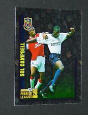 #455 SOL CAMPBELL TOTTENHAM SPURS MERLIN FIRST LEAGUE FOOTBALL 1997-1998 TOPPS picture