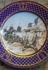 The Operation Overlord Series-Spode Collector Plate-Omaha Beach- #550 of 2000 picture