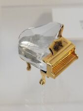 Swarovski Crystal Memories Gold Miniature Grand Piano Austria w/Box & Papers picture