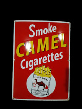 Porcelain Camel Cigarette Enamel Metal Sign Size 30 
