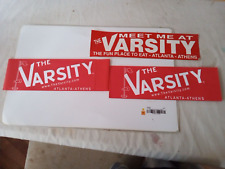 NEW 1990s The Varsity Bumper Sticker And 2 Hats Georgia Athens picture
