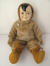 Antique Cliquot Club Soda Advertising Eskimo Comp Doll by Effanbee c. 1920's picture