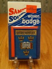 NIP OXFORD University England UK Sampson’s Souvenir Patch Badge Sealed Package picture