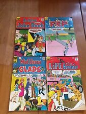 4 vintage Archie's comic books - PEP, Joke Book, The Mad House Glads 1970 picture