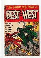 BEST OF THE WEST #12 MAGAZINE ENTERPRISES, 1954 - 1st print - Ghost Rider picture