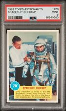 1963 Topps Astronauts 3D # 20 Spacesuit Checkup PSA 9 MINT picture