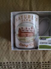 New Lang Ceramic 14 oz Coffee Mug Farmhouse~ Decorative Box ~ Dishwasher Safe picture