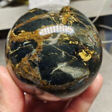 420g WOW Natural Rare Pietrsite Quartz Sphere Crystal Energy Ball Healing Gem  picture