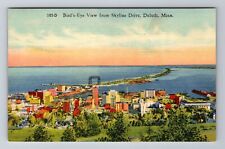 Duluth MN-Minnesota, View From Skyline Drive, Antique, Vintage Postcard picture