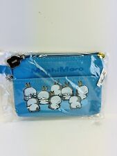 Mashi Maro Mashimaro 2002 Anime Japan Korean money Bag W/Charm NEW light blue picture