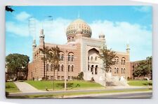 Tripoli Temple Shrine Mosque Milwaukee WI Wisconsin Chrome Postcard Q7 picture