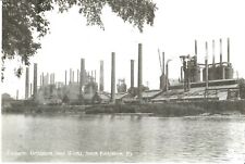 NEW 4x6 Unposted Postcard Pennsylvania South Bethlehem Furnaces Steel Works picture