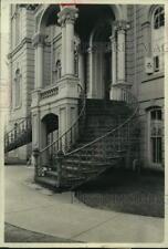 1951 Press Photo State Historical Society's Unknown Photo of Stairs To Building picture