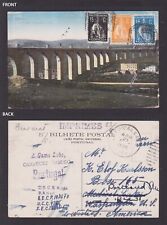 PORTUGAL, Vintage postcard, Lisbon, Aguas Livres Aqueduct picture