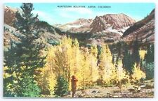 Postcard Montezuma Mountain, Aspen, Colorado picture