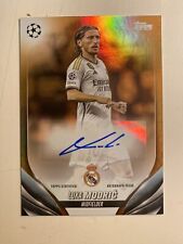 2023-24 Topps UEFA Club Competitions Luka Modric Foil Car #24/25 ~ Real Madrid picture