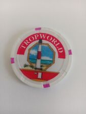 Tropworld Atlantic City  $1 Casino Chip picture